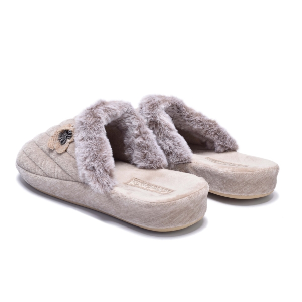 Пантофи Avelina Beige