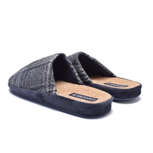 Пантофи Salvatore Blue/Check