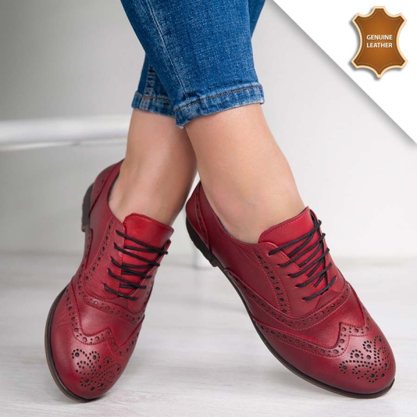 Обувки Sophia Red