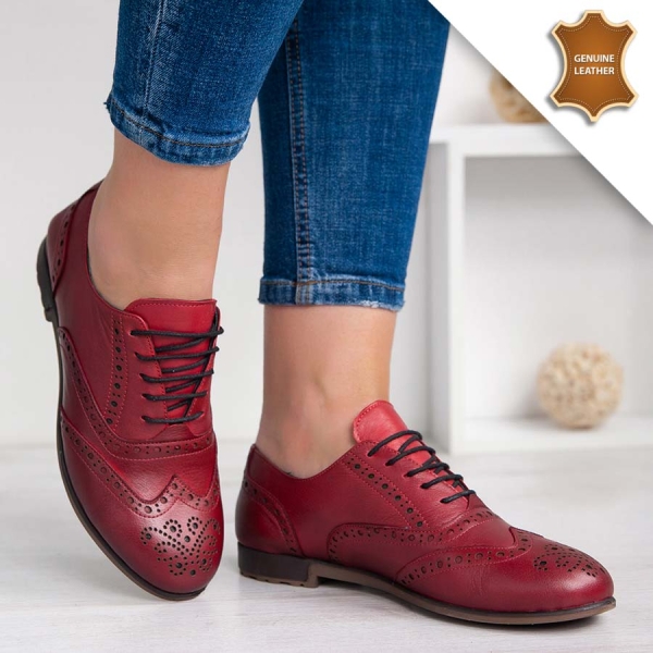 Обувки Sophia Red