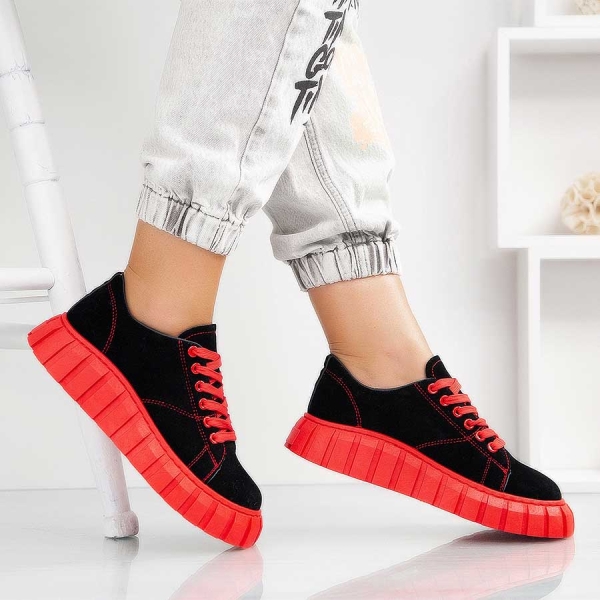 Обувки Elmira Black/Red