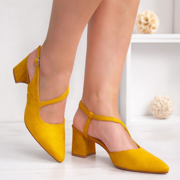 Обувки Amelia Yellow