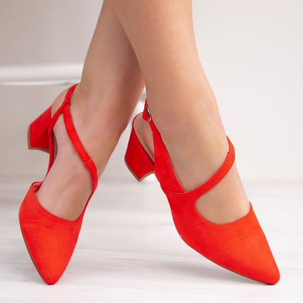 Обувки Amelia Red