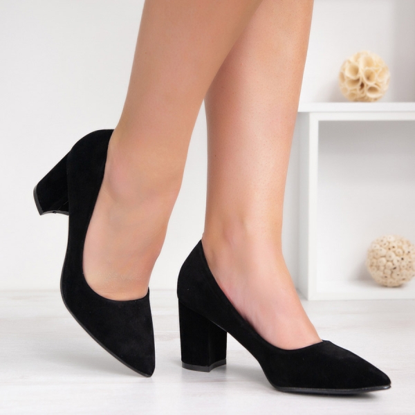 Обувки Asiya Black