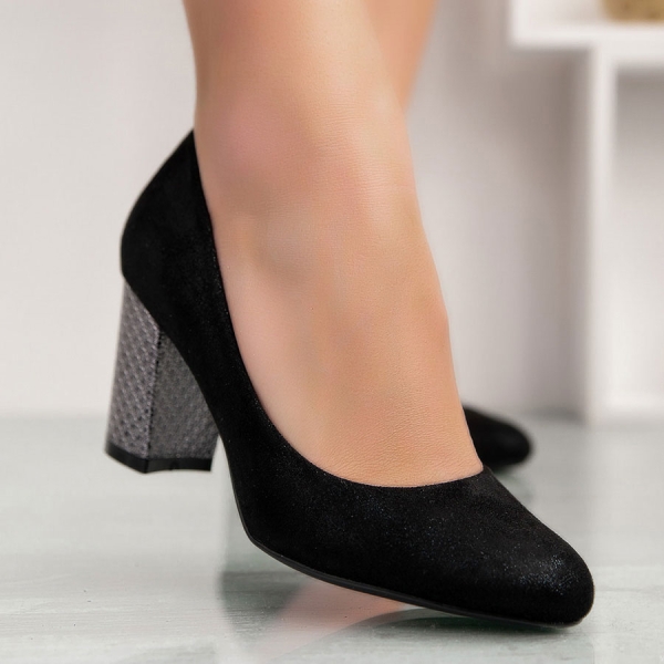 Обувки Ivaela Black