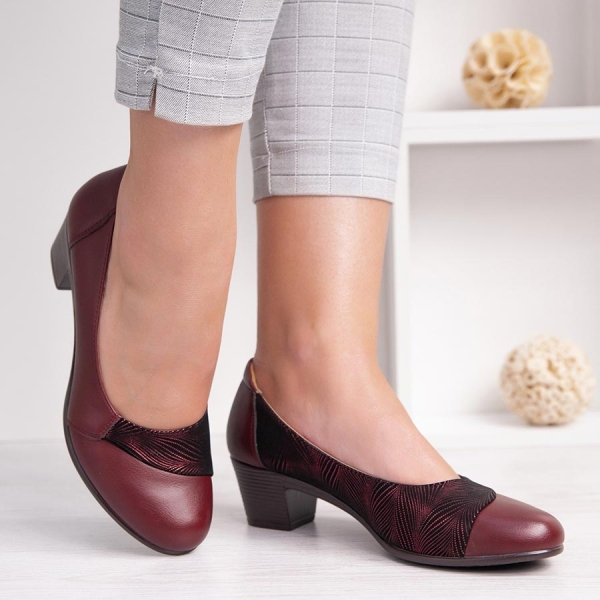 Обувки Ilina Wine red