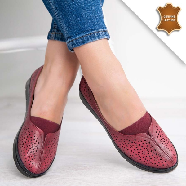 Обувки Sheri Wine red
