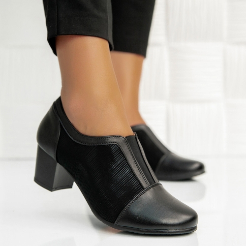 Обувки Asina Black