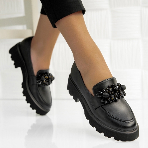 Обувки Amanda Black