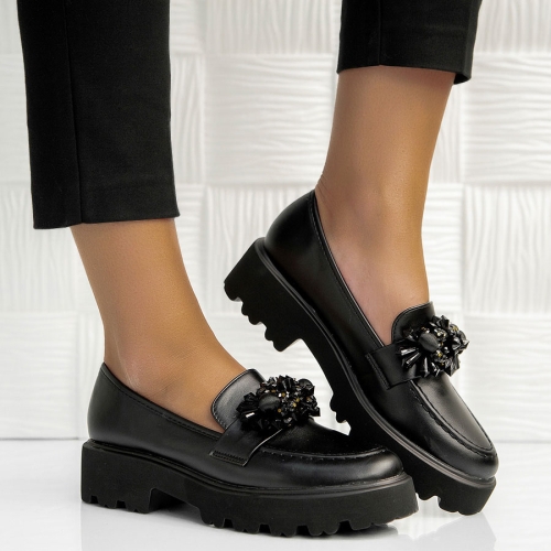 Обувки Amanda Black