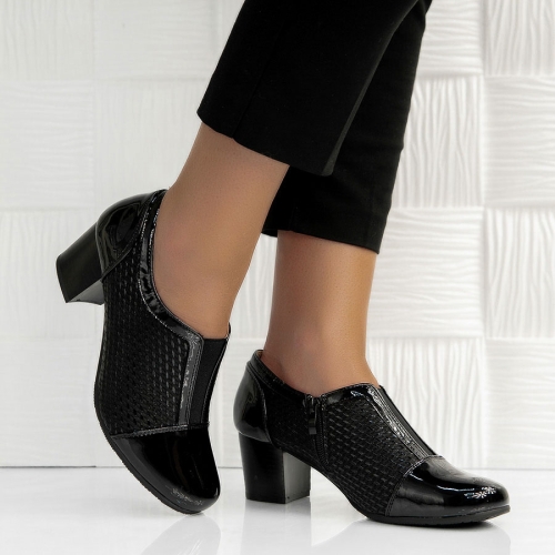 Обувки Asina Black