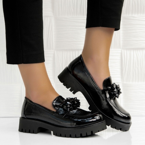Обувки Katherine Black