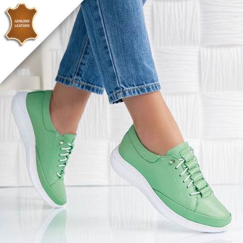 Обувки Enita Green