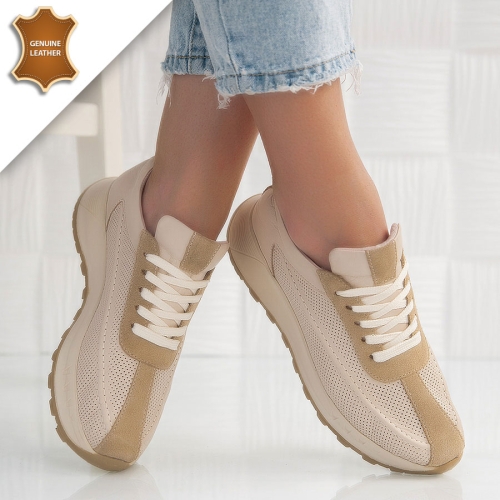Обувки Marina Beige