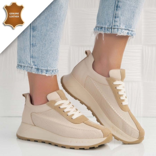 Обувки Marina Beige