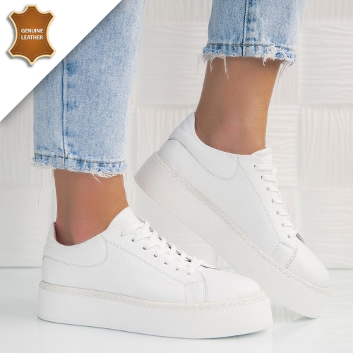 Обувки Bianka White