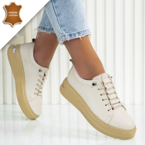 Обувки Zara Beige