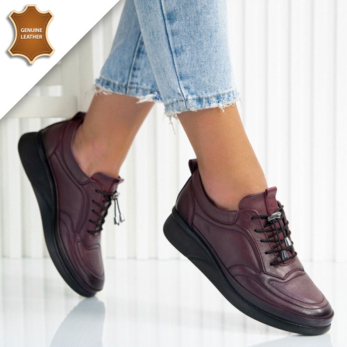 Обувки Manora Wine red