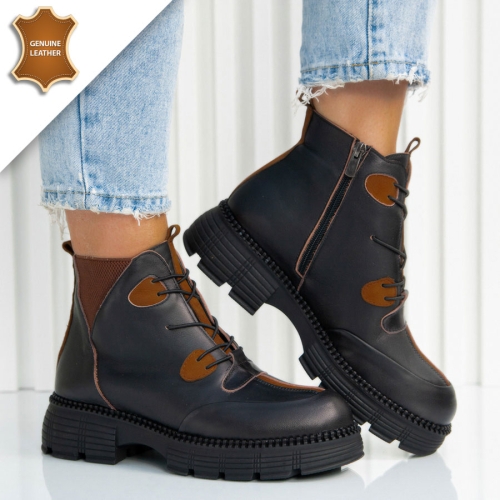 Боти Carla Black/Camel