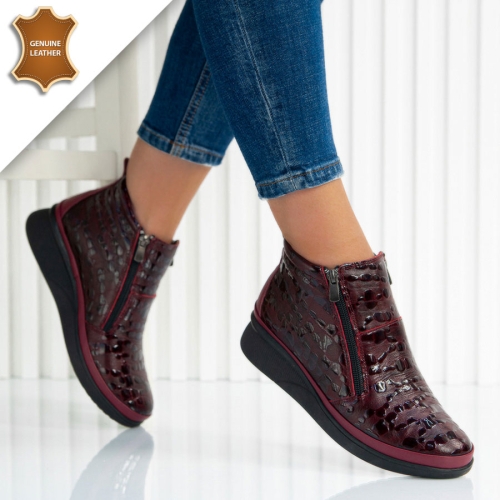 Боти Bella Wine red