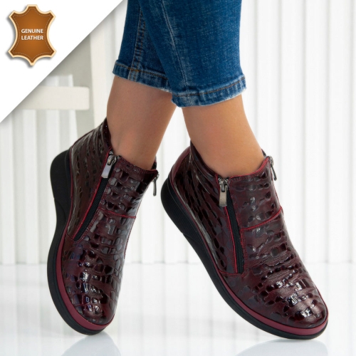 Боти Bella Wine red