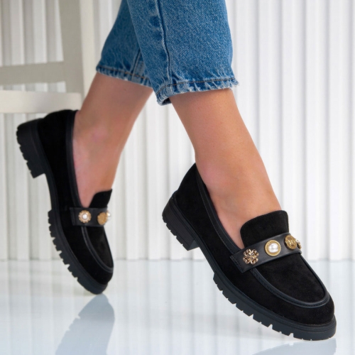 Обувки Selia Black