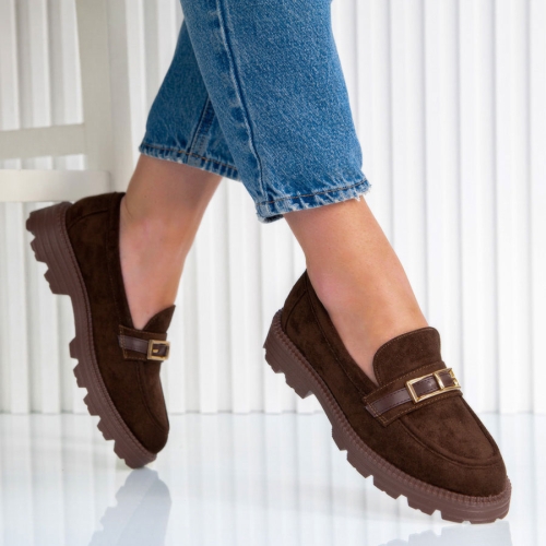 Обувки Morgana Brown