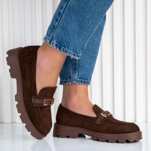 Обувки Morgana Brown