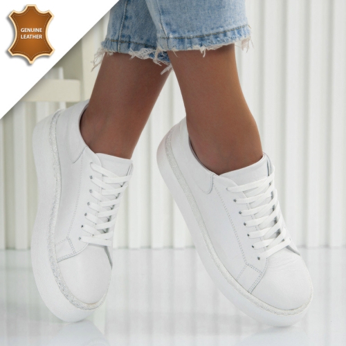 Обувки Bianka White