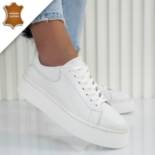 Обувки Bianka White