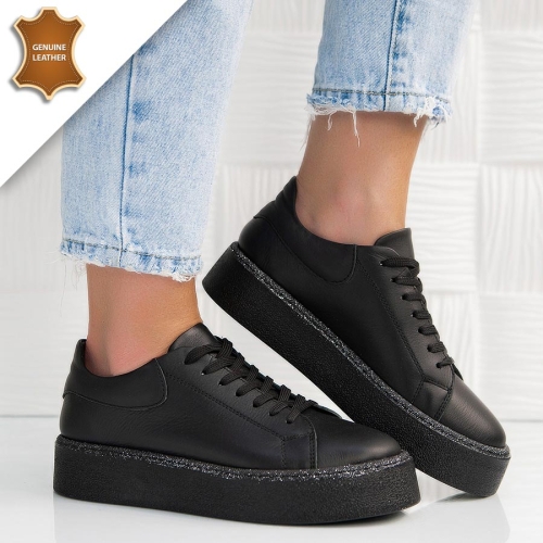 Обувки Bianka Black