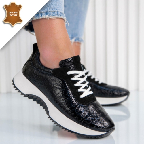 Обувки Lorins Black