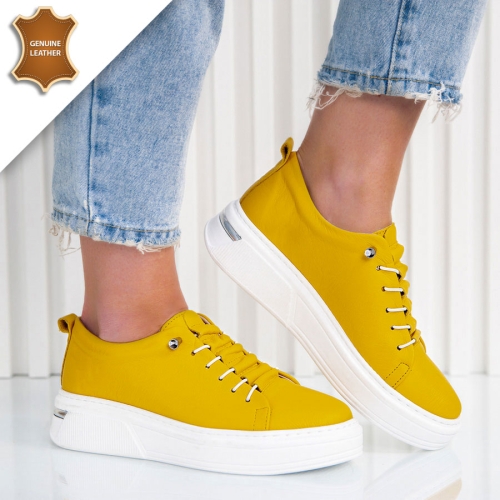 Обувки Zara Yellow