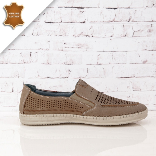 Обувки Marco Beige