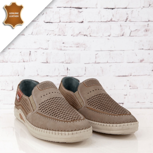 Обувки Marco Beige