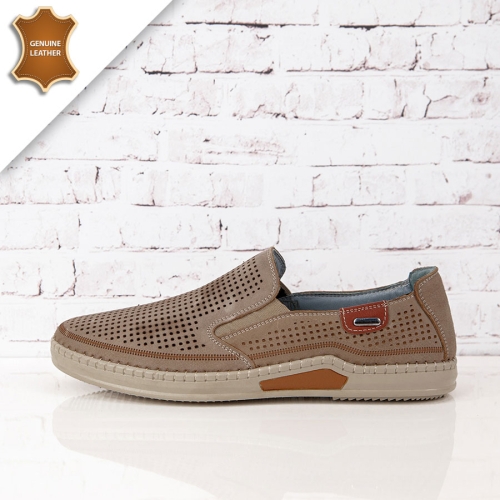 Обувки Leonardo Khaki