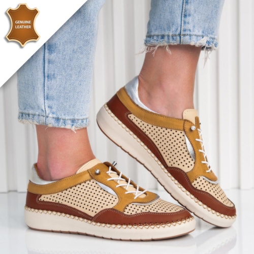 Обувки Modena Cream