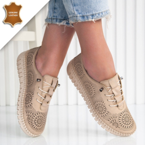 Обувки Trento Beige