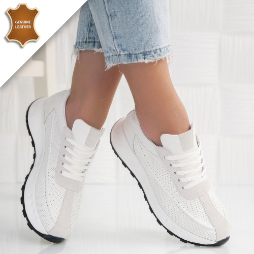 Обувки Marina White