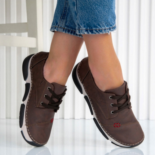 Обувки Magy Brown