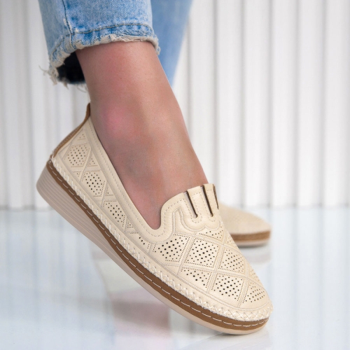 Обувки Celeste Beige