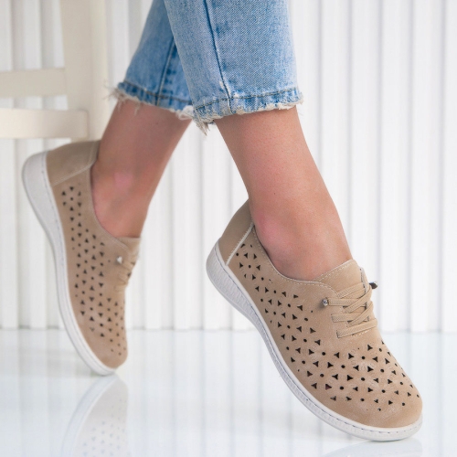 Обувки Althea Beige