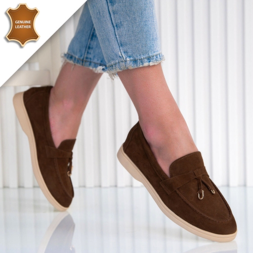 Обувки Francesca Camel