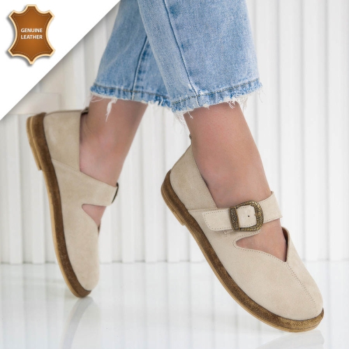 Обувки Gemini Beige