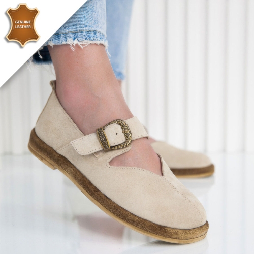 Обувки Gemini Beige