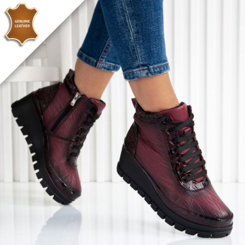 Боти Albina Wine red