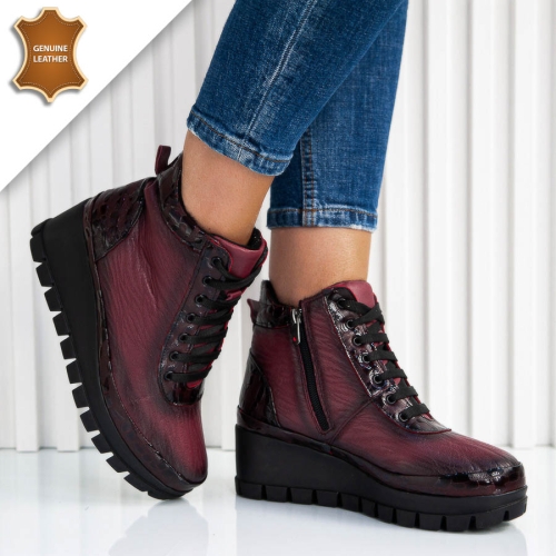 Боти Albina Wine red