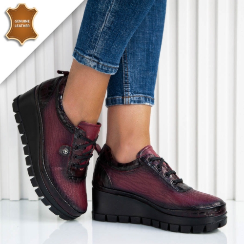 Обувки Antonella Wine red