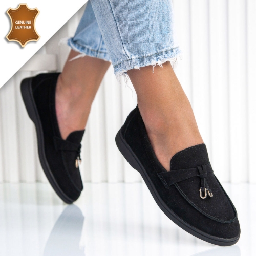 Обувки Francesca Black