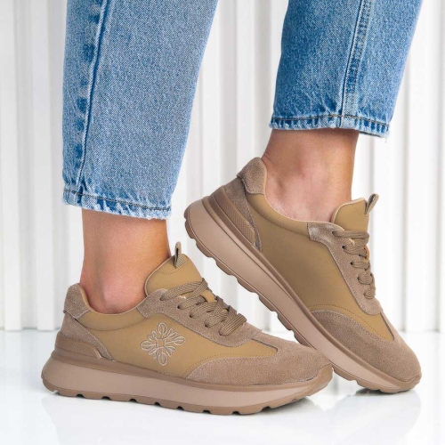 Обувки Ornella Khaki
